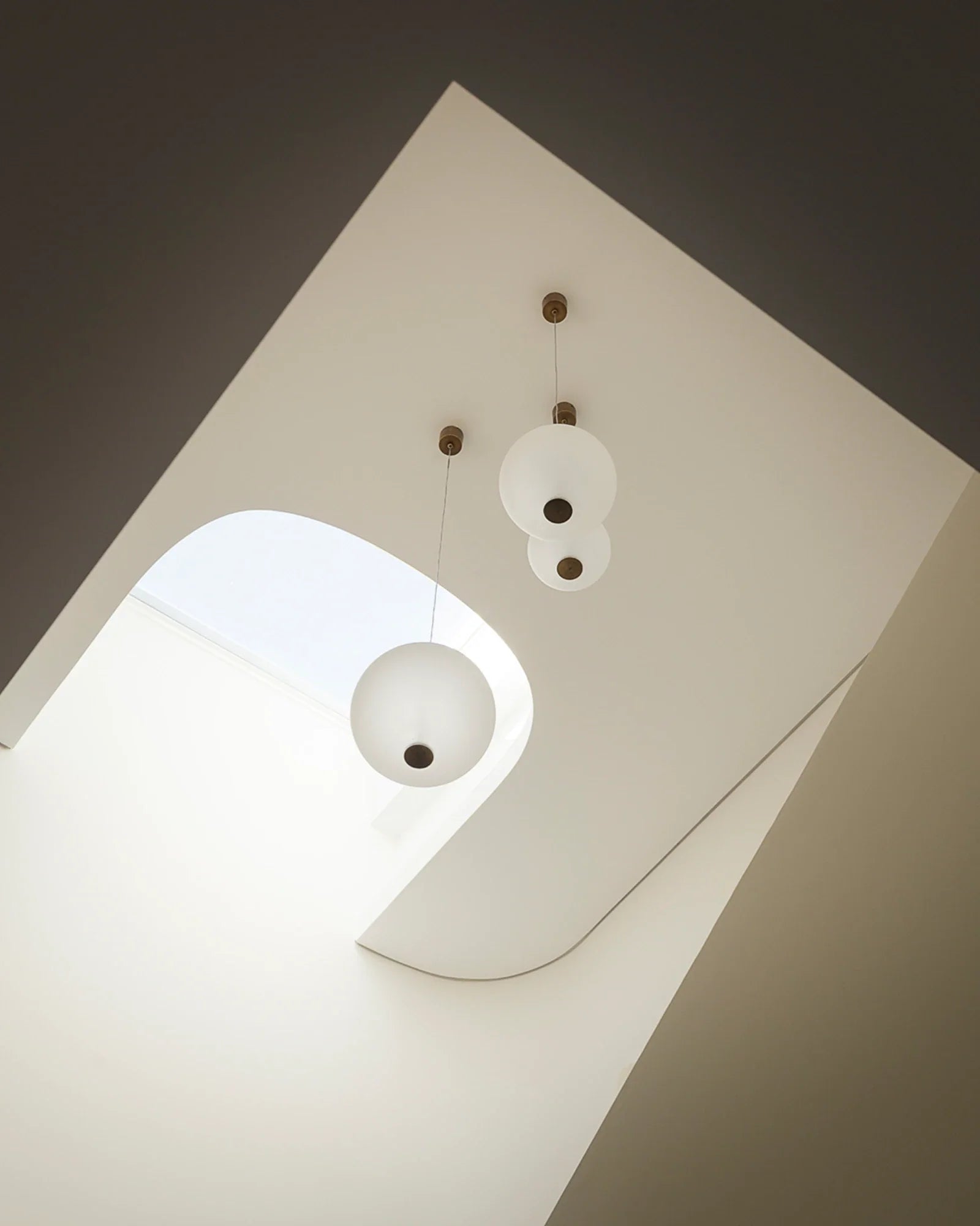 Floating Orb Pendant Light