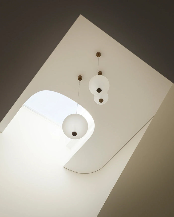 Floating Orb Pendant Light