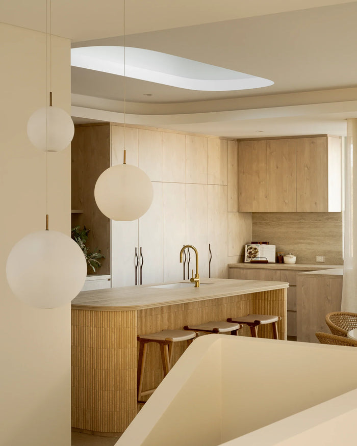 Floating Orb Pendant Light