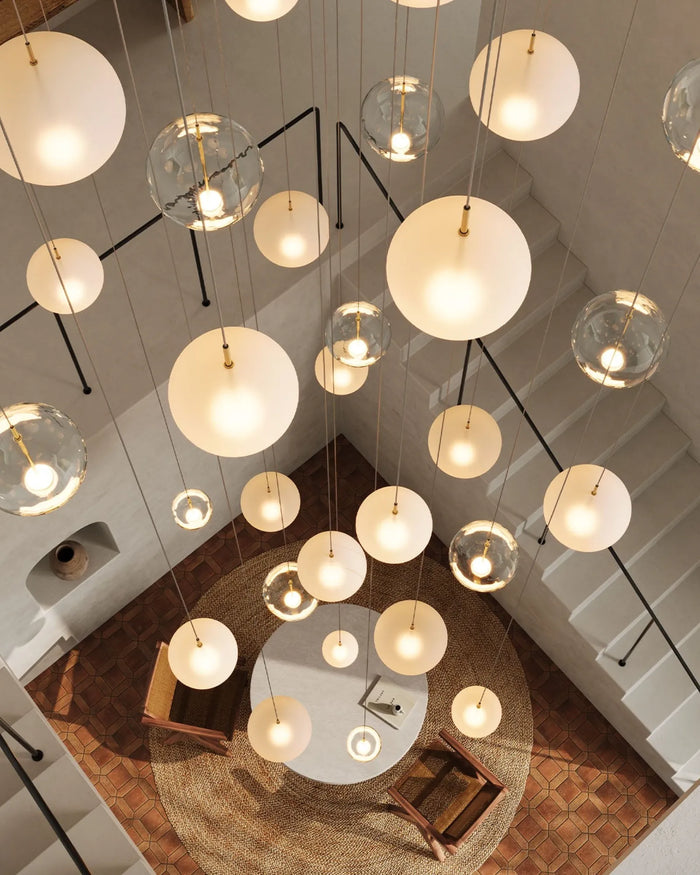 Floating Orb Pendant Light