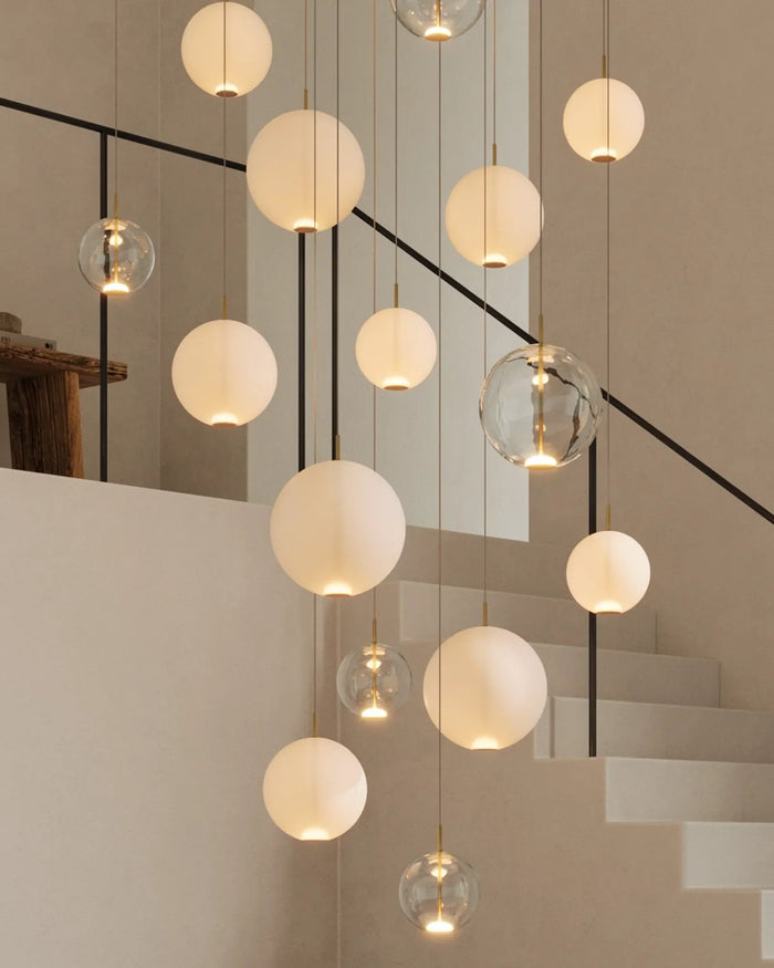 Floating Orb Pendant Light