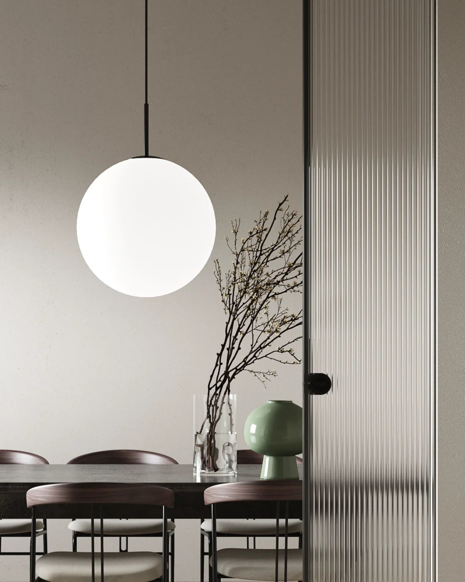 Large Orb Pendant Light