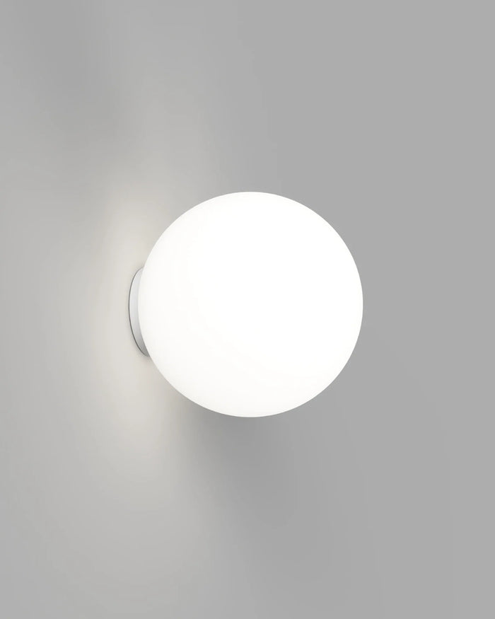 Modern Orb Mirror Wall Light