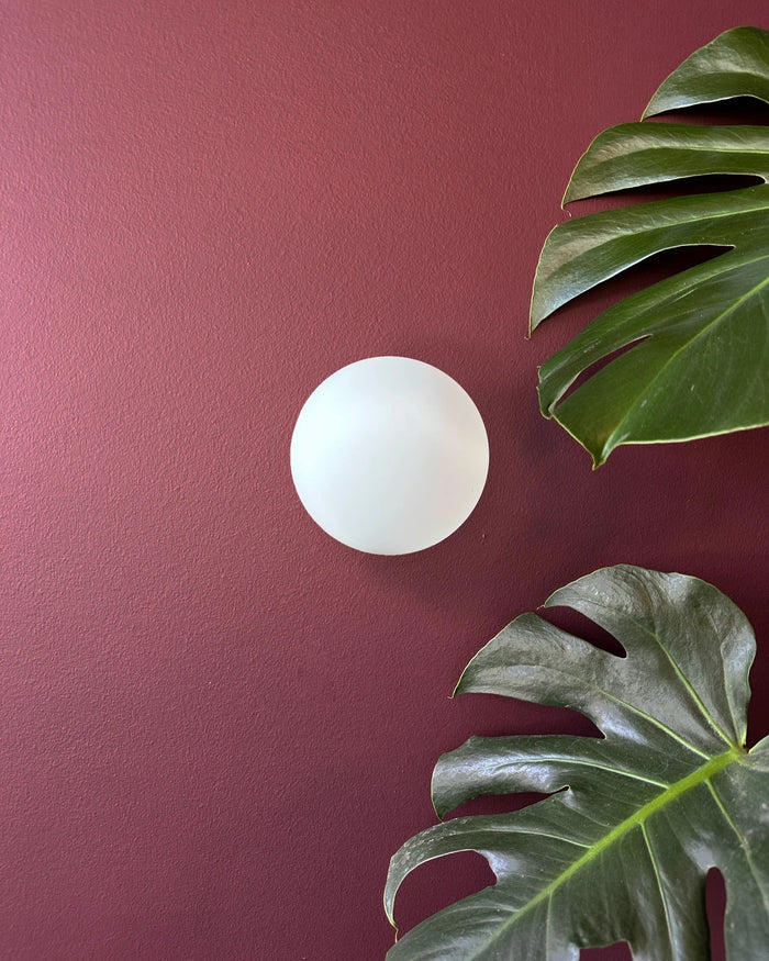 Modern Orb Mirror Wall Light