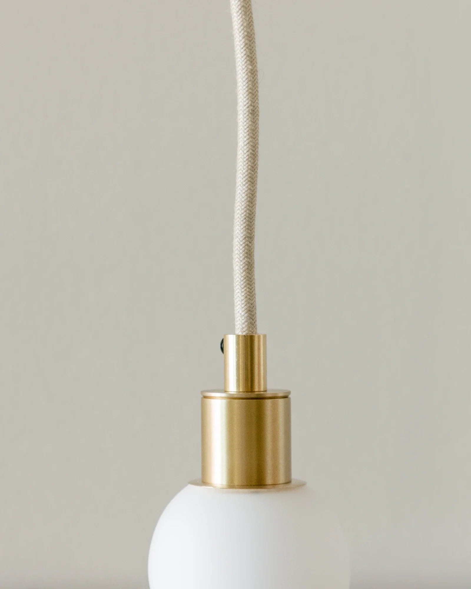 Minimalist Orb Pendant Light