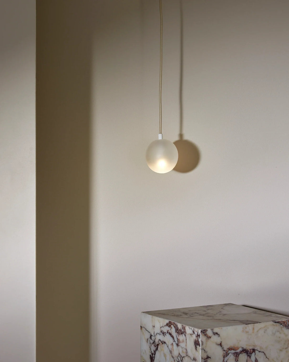 Minimalist Orb Pendant Light