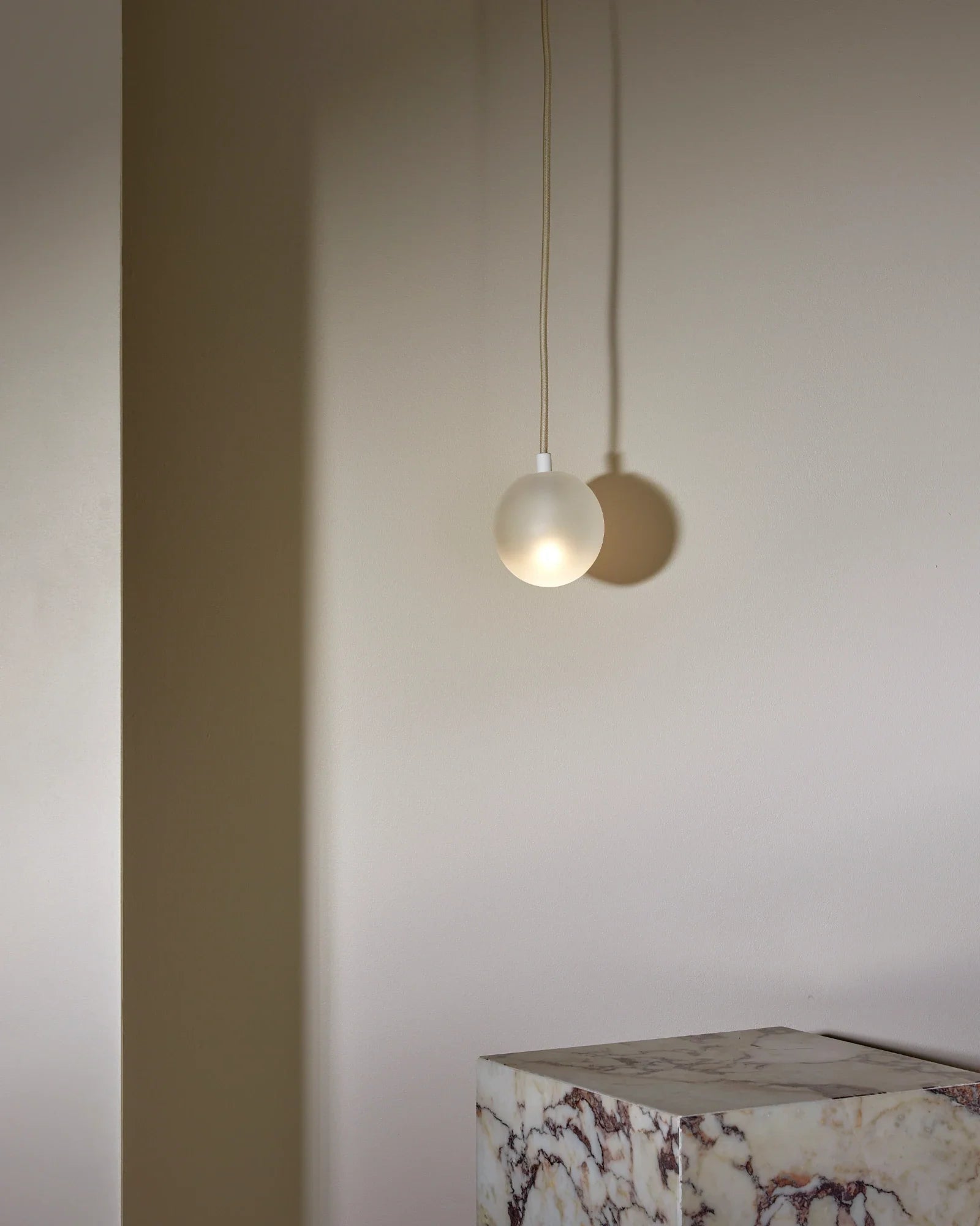 Minimalist Orb Pendant Light