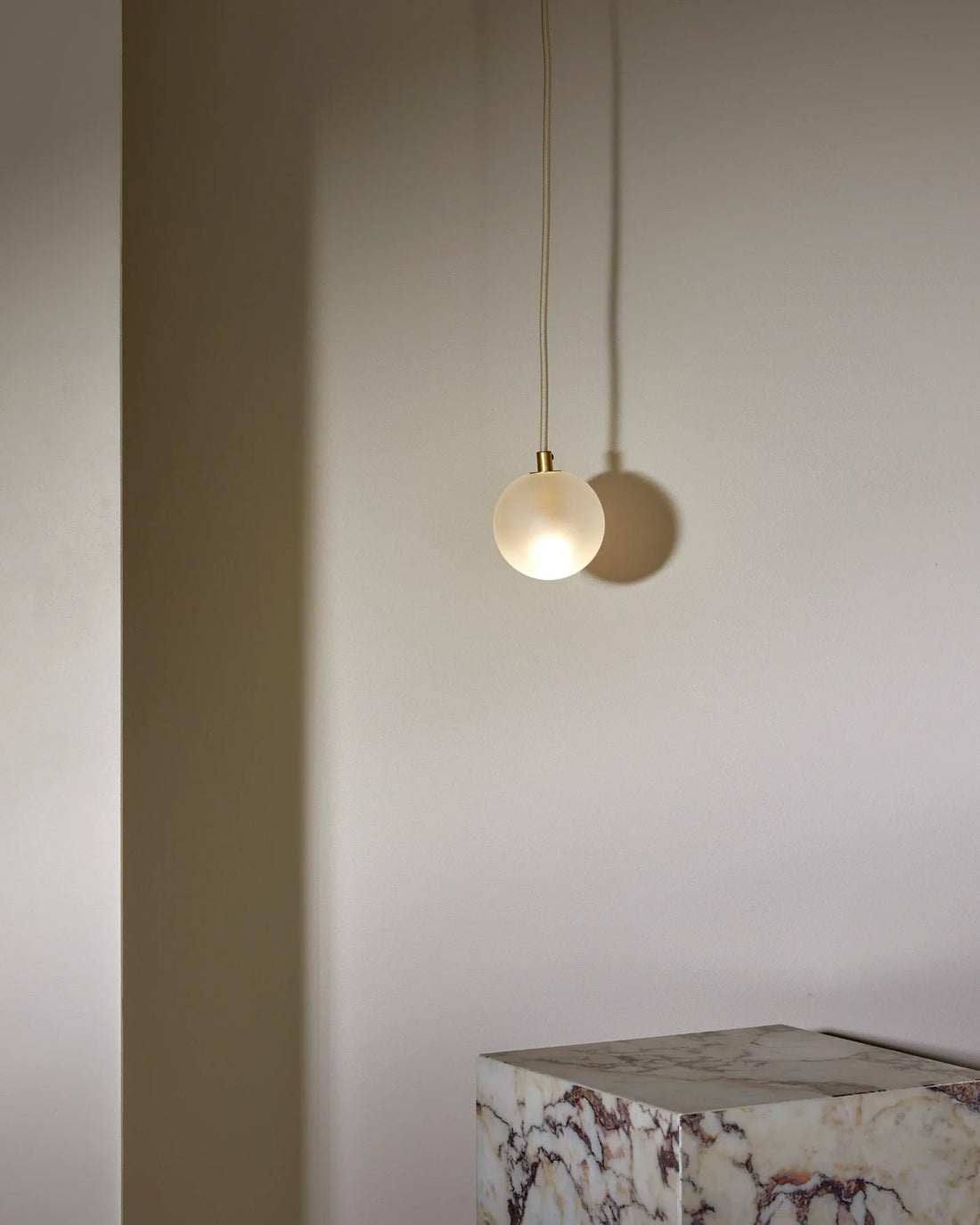 Minimalist Orb Pendant Light