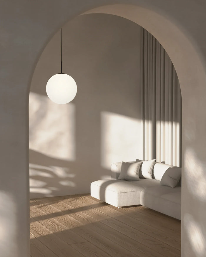 Large Orb Pendant Light