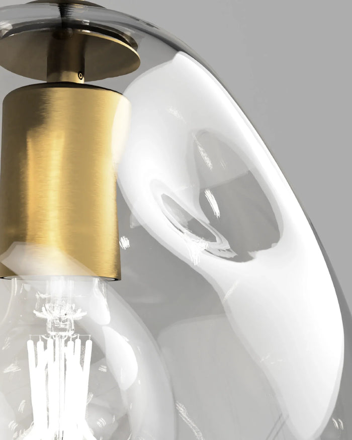 Crystal Glass Pendant Light