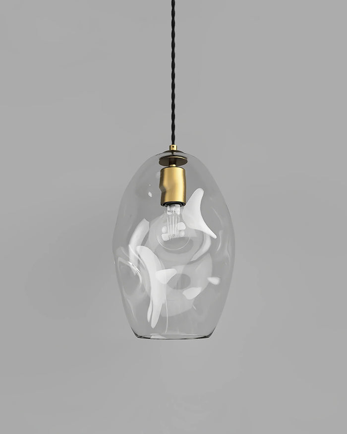 Crystal Glass Pendant Light