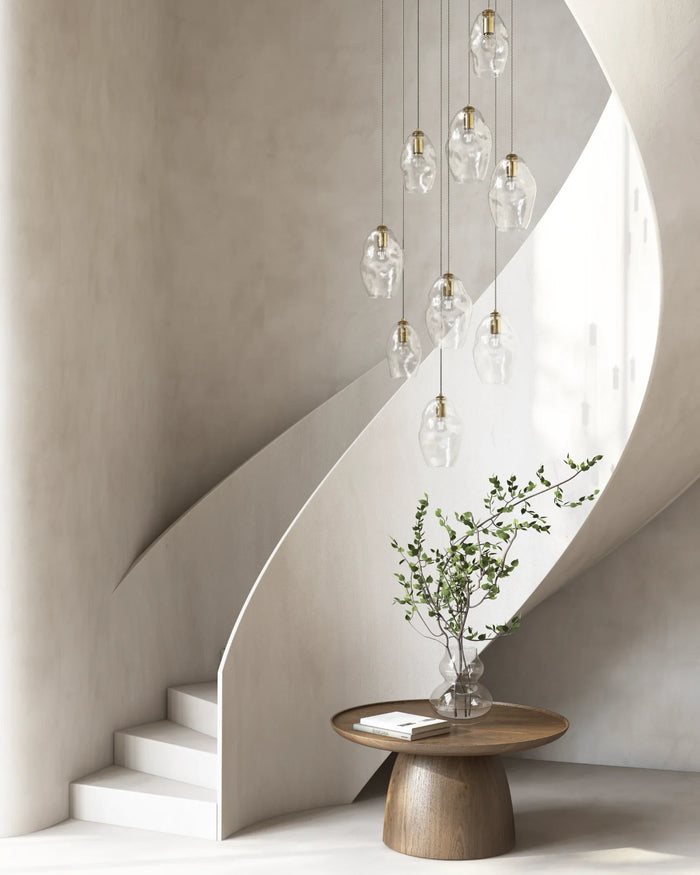 Crystal Glass Pendant Light