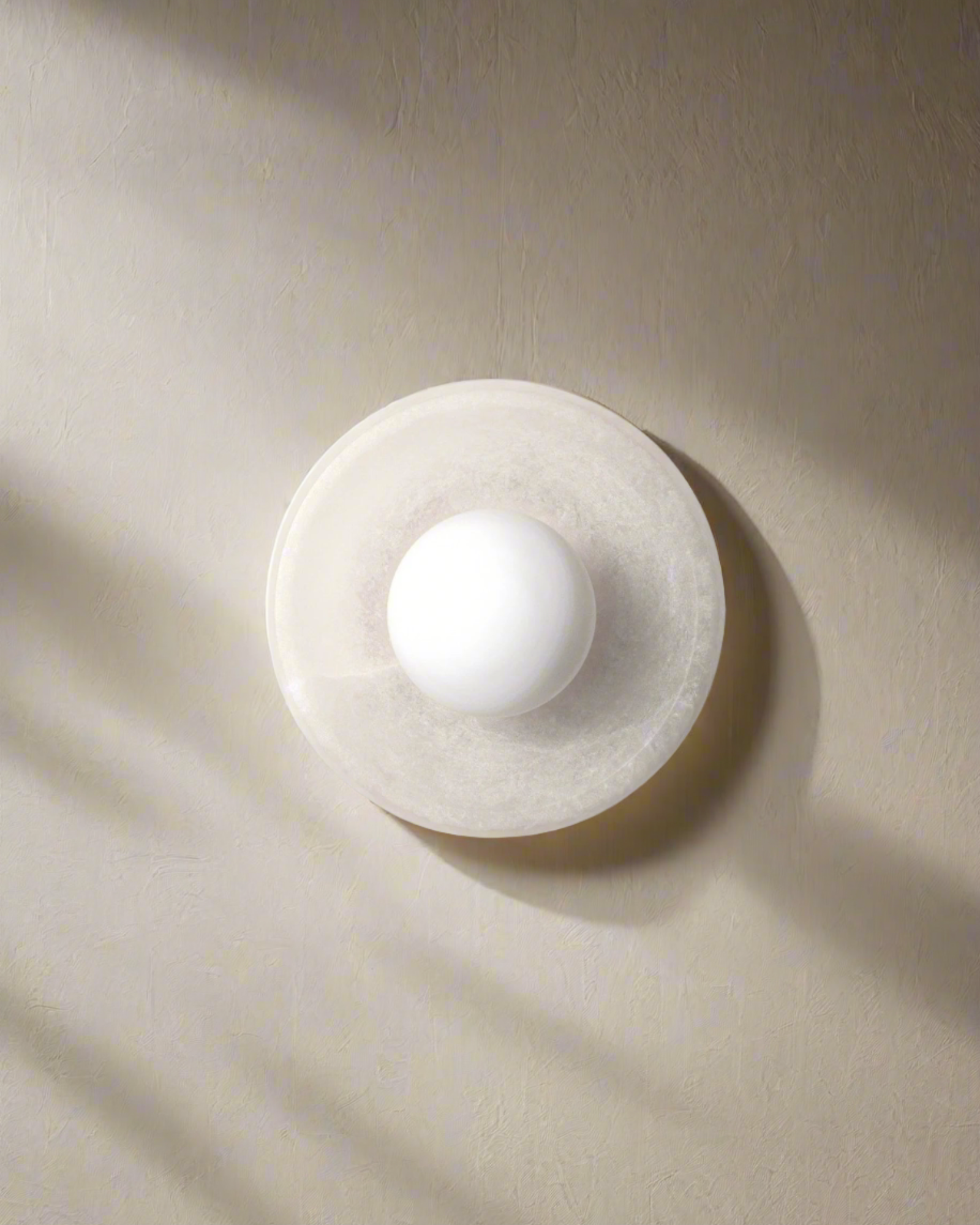 Modern Alabaster Wall Light
