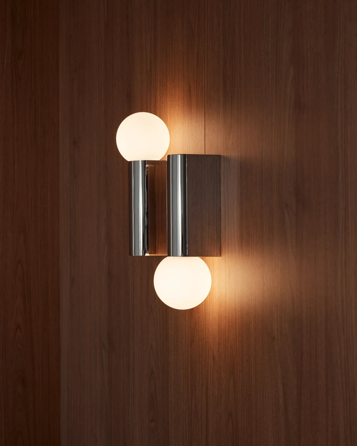 Polished Chrome Single Wall Light