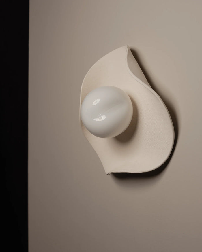 Ceramic Puddle Stone Wall Light