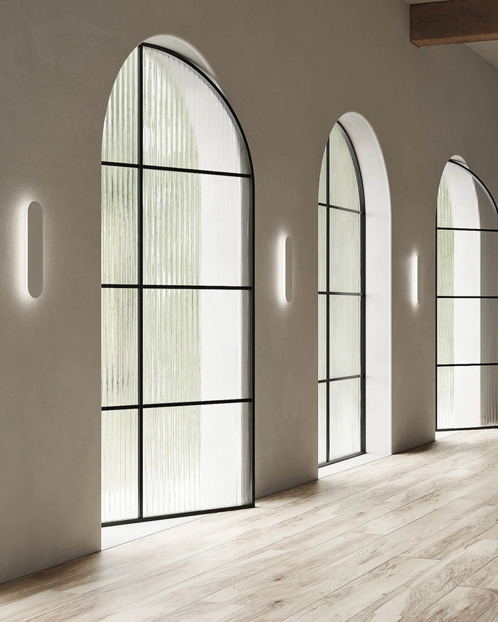 Long Indoor Shadow Wall Light