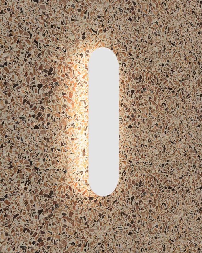 Long Indoor Shadow Wall Light