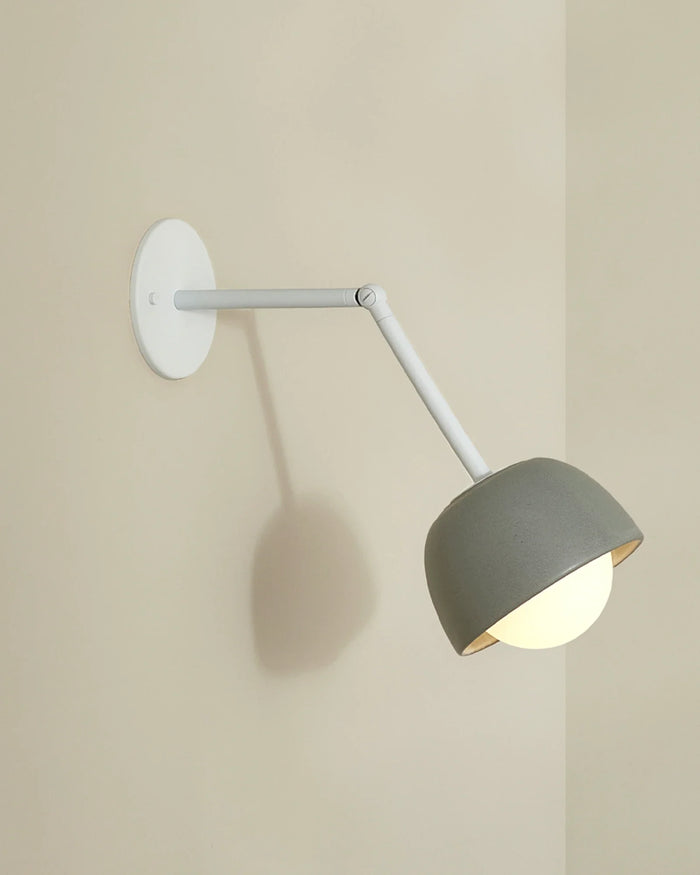 Terra Round Long Arm Wall Light