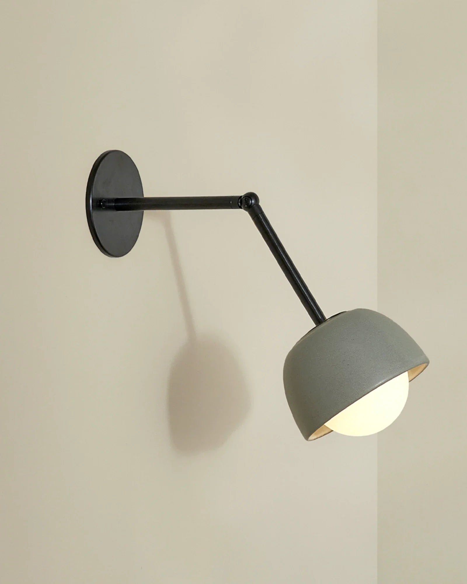 Terra Round Long Arm Wall Light