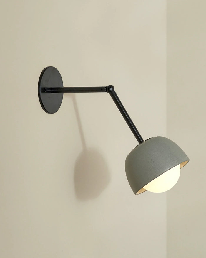 Terra Round Long Arm Wall Light