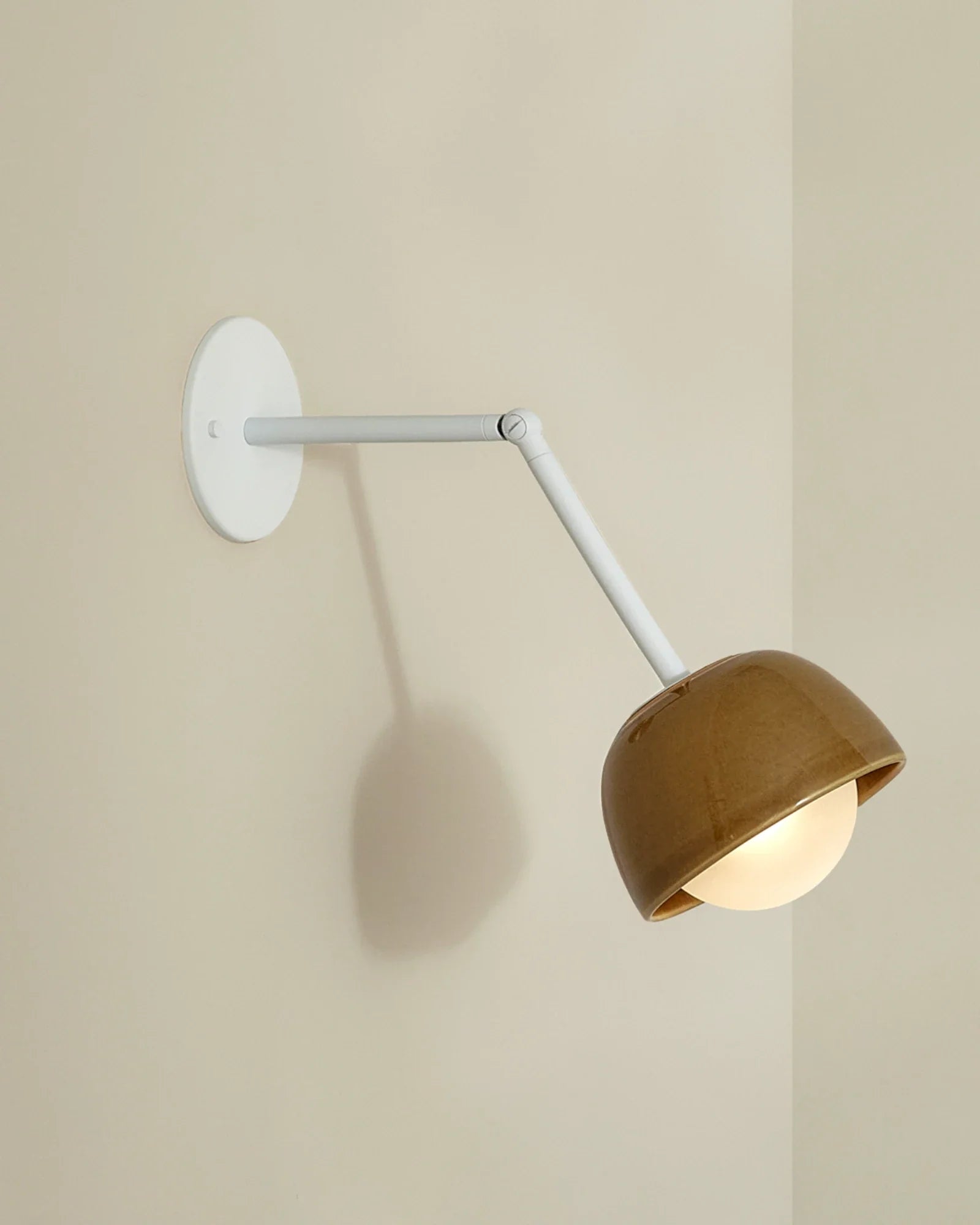 Terra Round Long Arm Wall Light