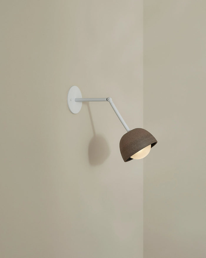 Terra Round Long Arm Wall Light