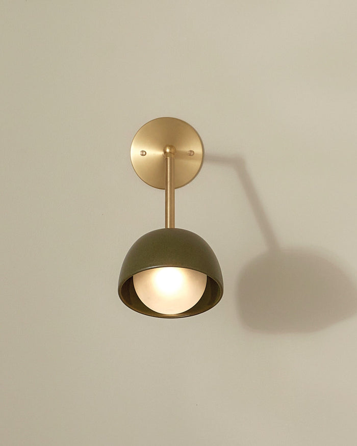 Terra Round Long Arm Wall Light