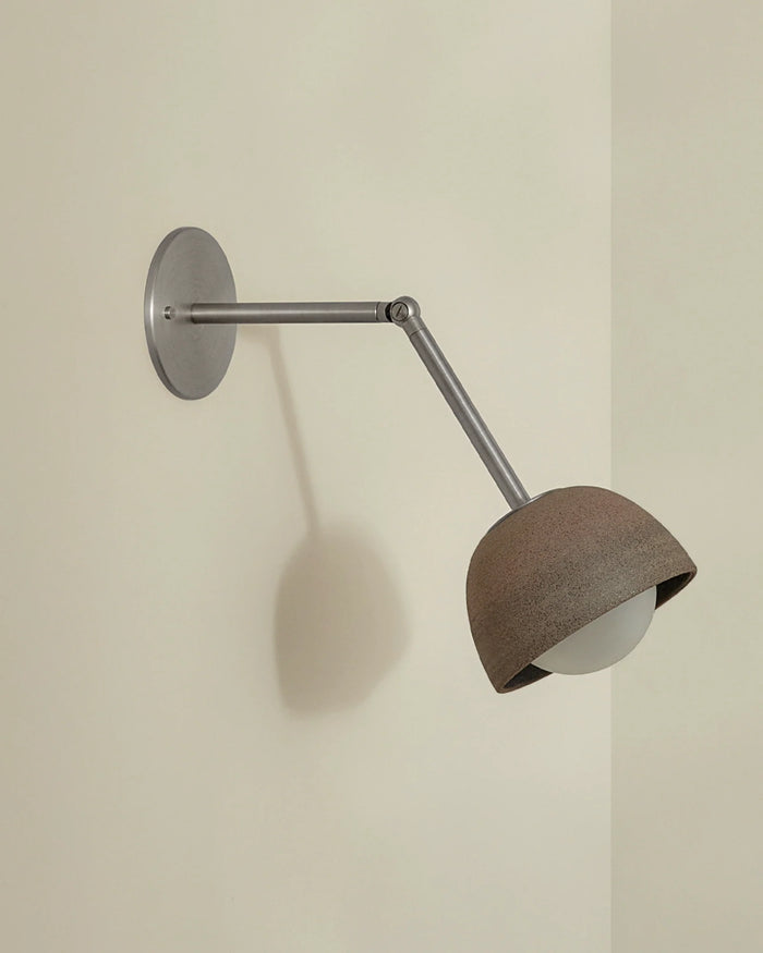 Terra Round Long Arm Wall Light