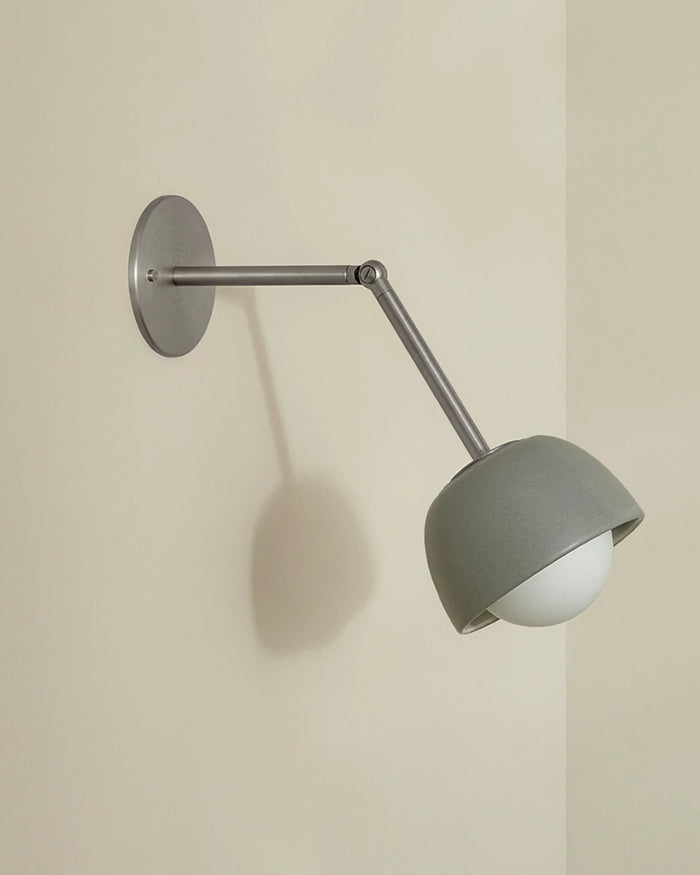 Terra Round Long Arm Wall Light