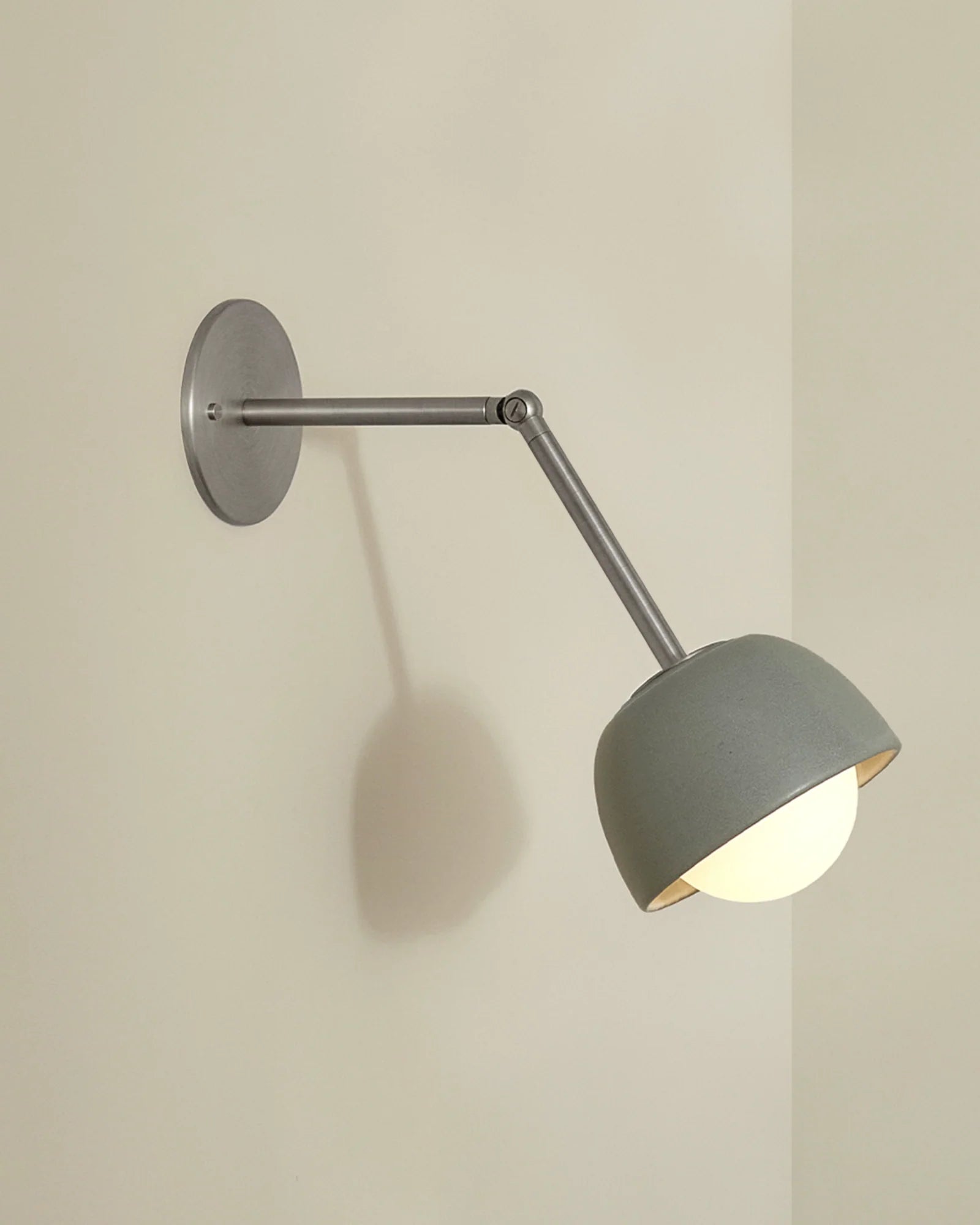 Terra Round Long Arm Wall Light