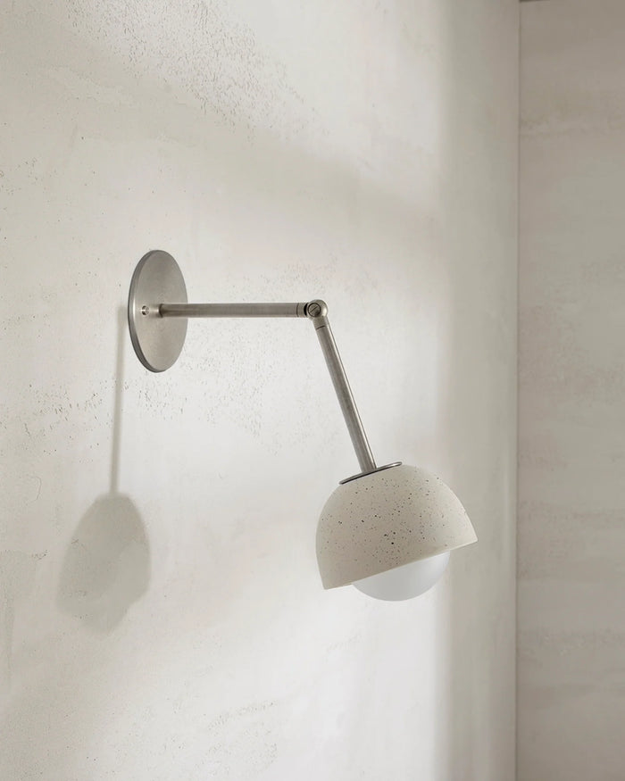 Terra Round Long Arm Wall Light