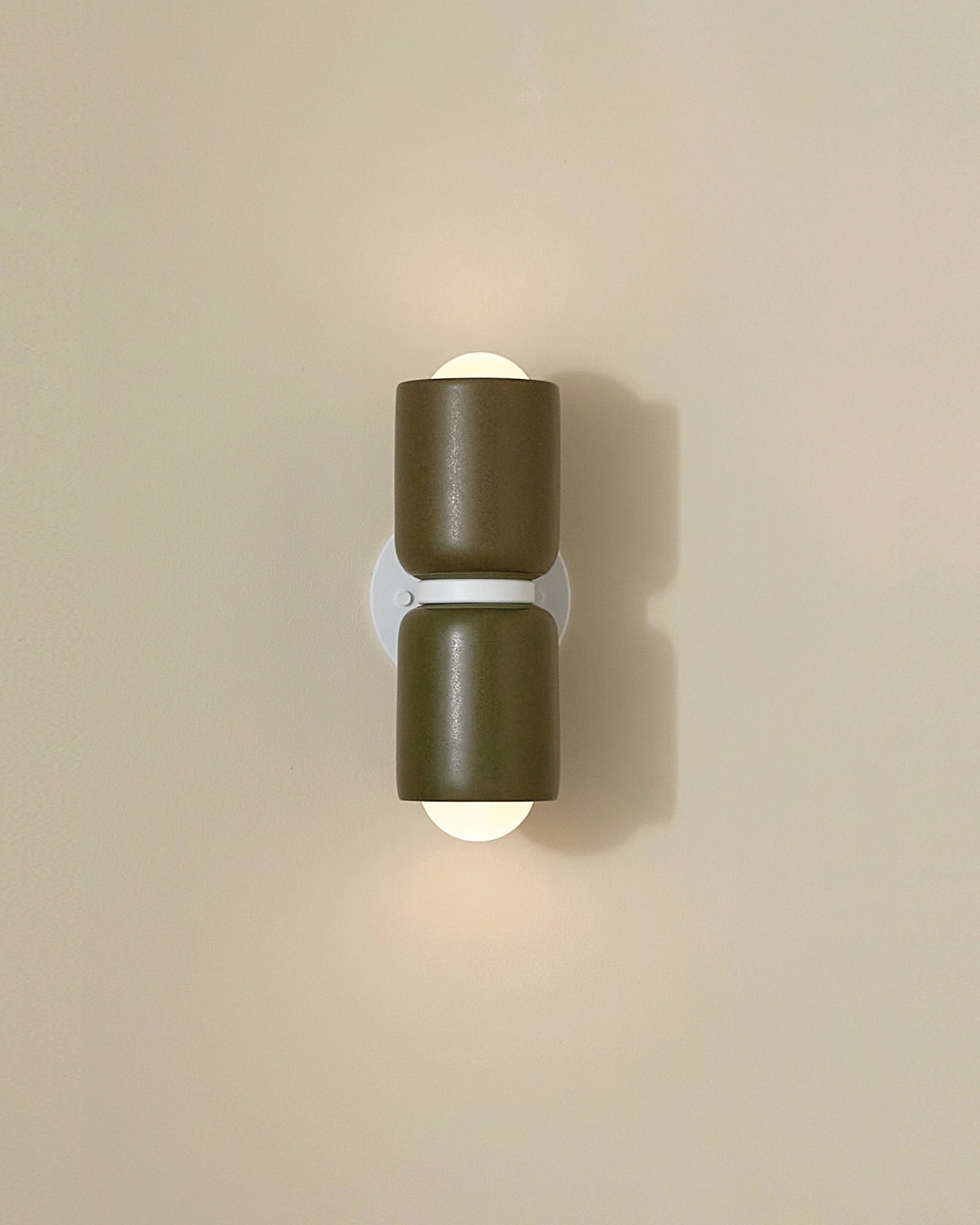 Dual Cylinder Indoor Wall Light