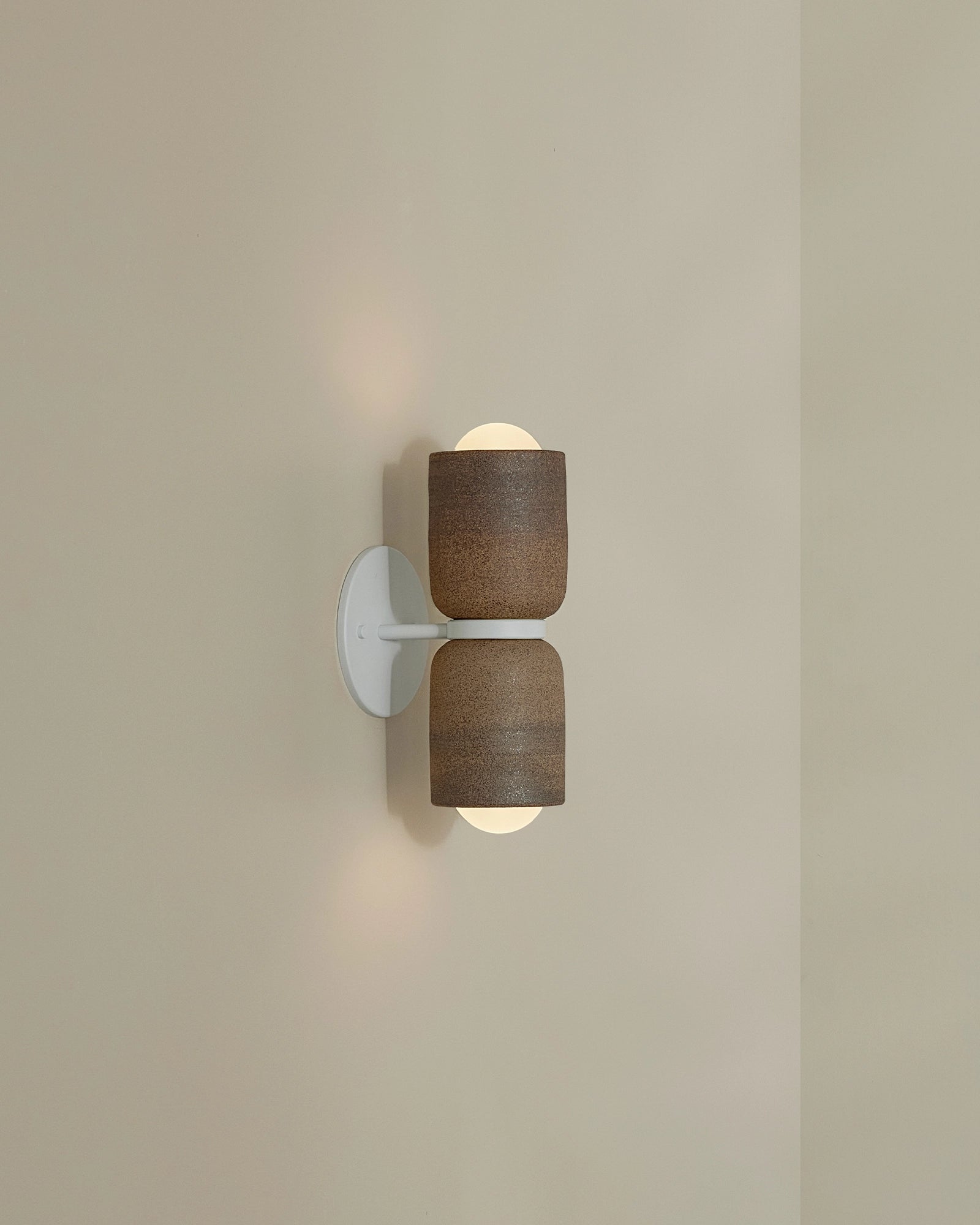 Dual Cylinder Indoor Wall Light