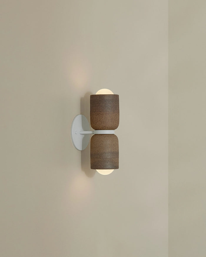 Dual Cylinder Indoor Wall Light