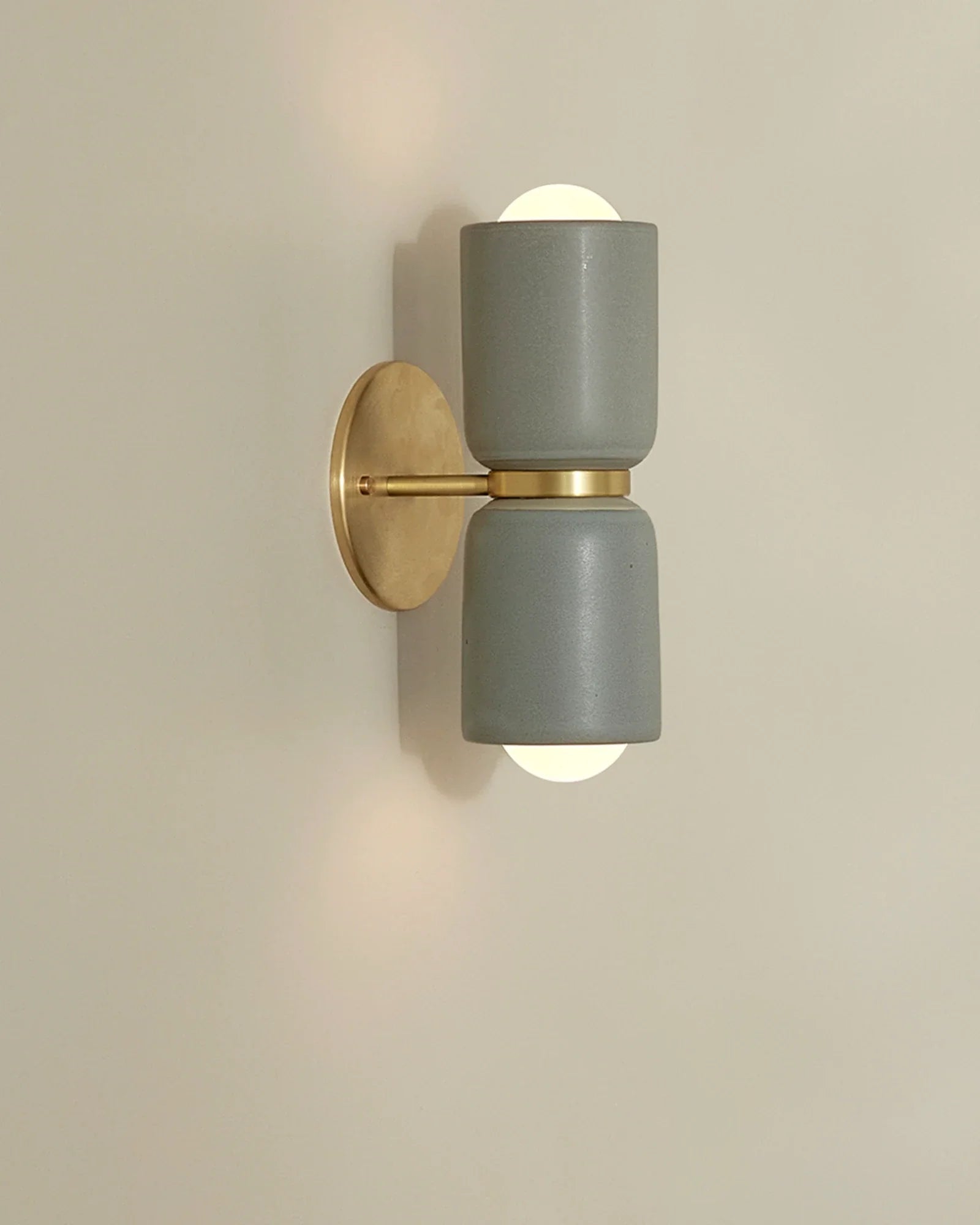 Dual Cylinder Indoor Wall Light