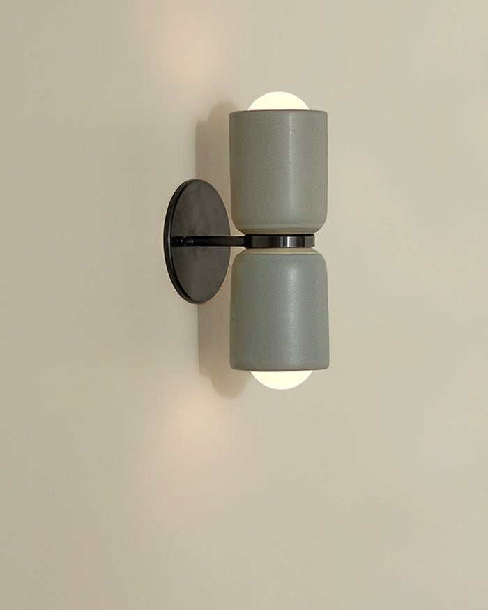 Dual Cylinder Indoor Wall Light