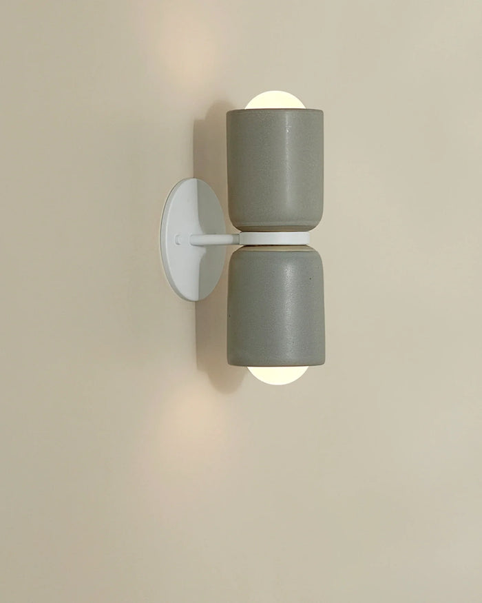 Dual Cylinder Indoor Wall Light