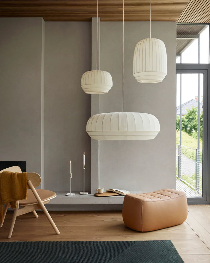 Northern Tradition Fabric Pendant Light