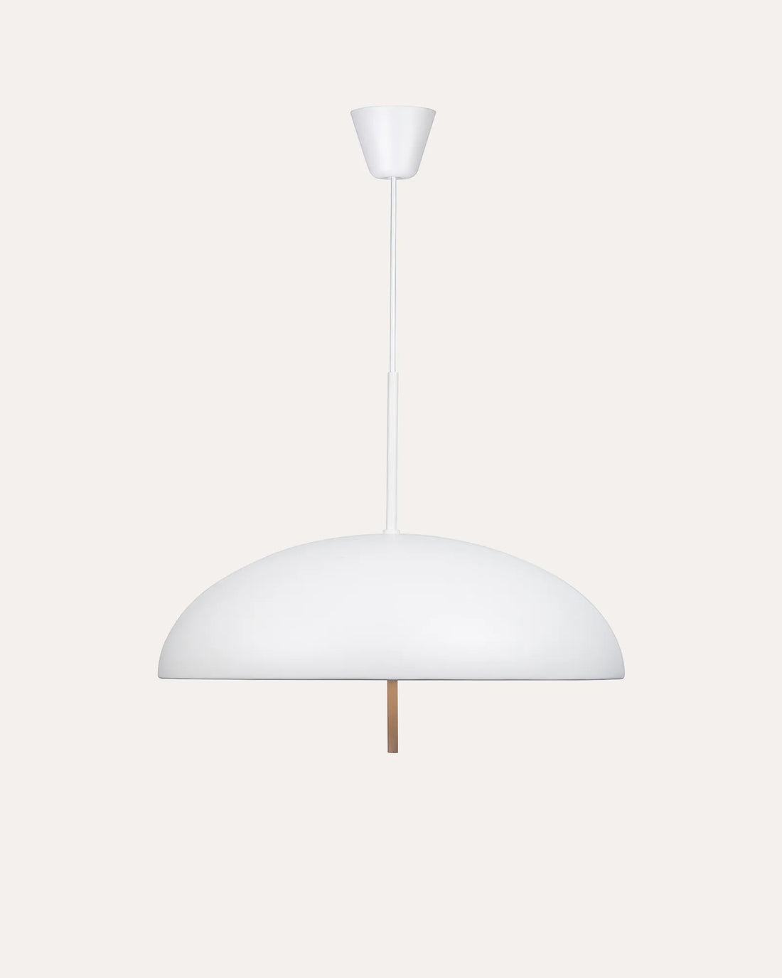Wide Dome Pendant Light
