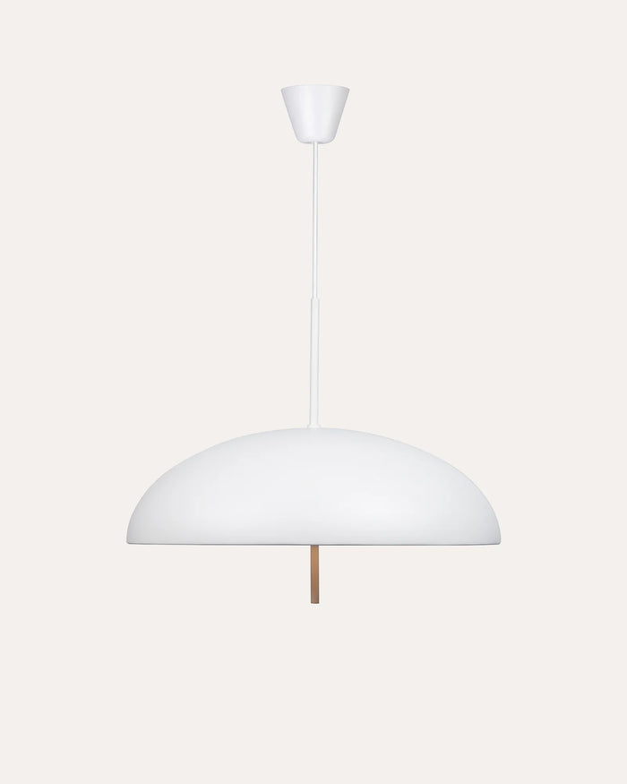 Wide Dome Pendant Light