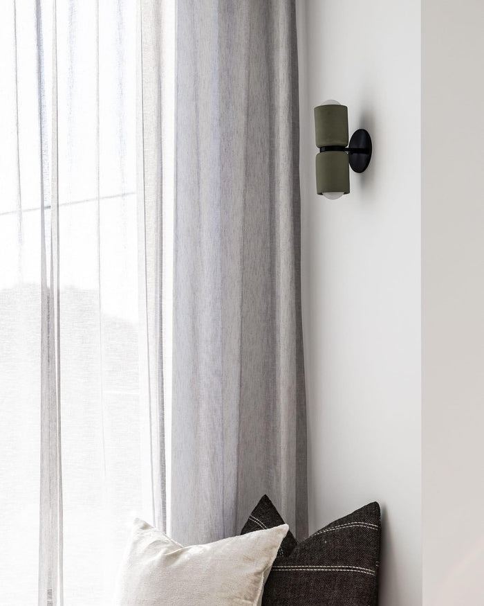 Dual Cylinder Indoor Wall Light