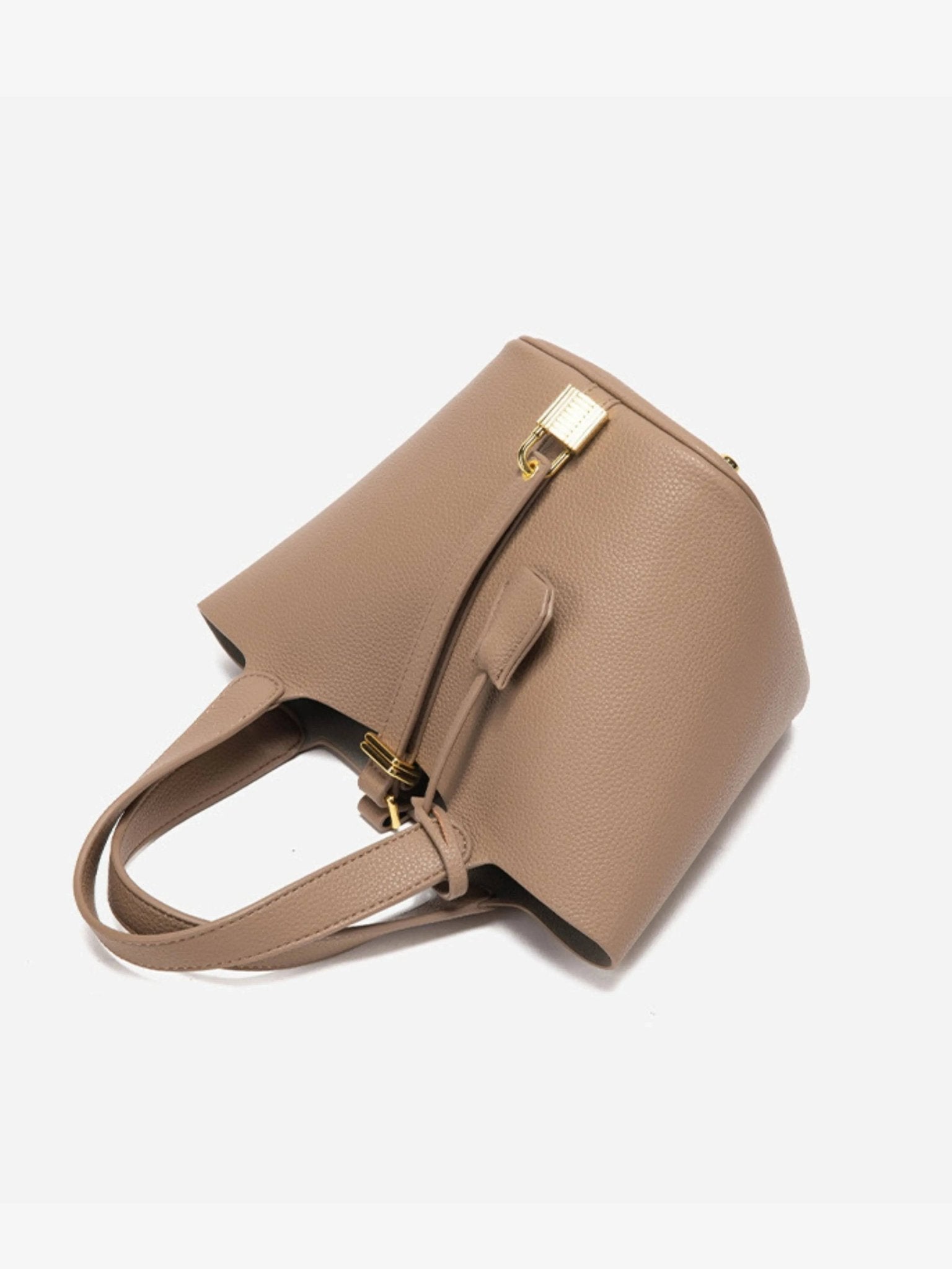 Celia | Leather Bucket Bag-Handbag-Urban Devyne-Urban Devyne