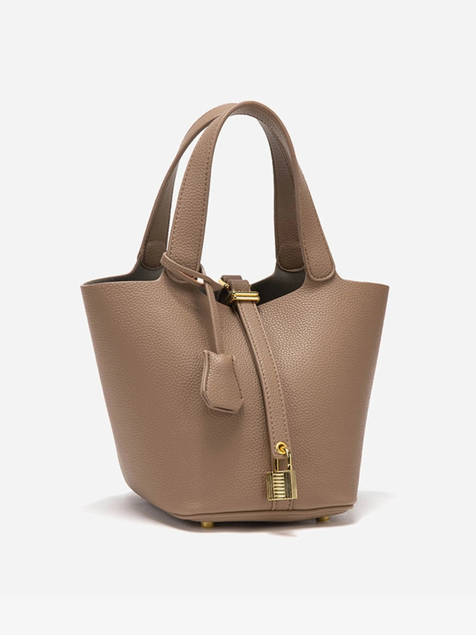Celia | Leather Bucket Bag-Handbag-Urban Devyne-Urban Devyne