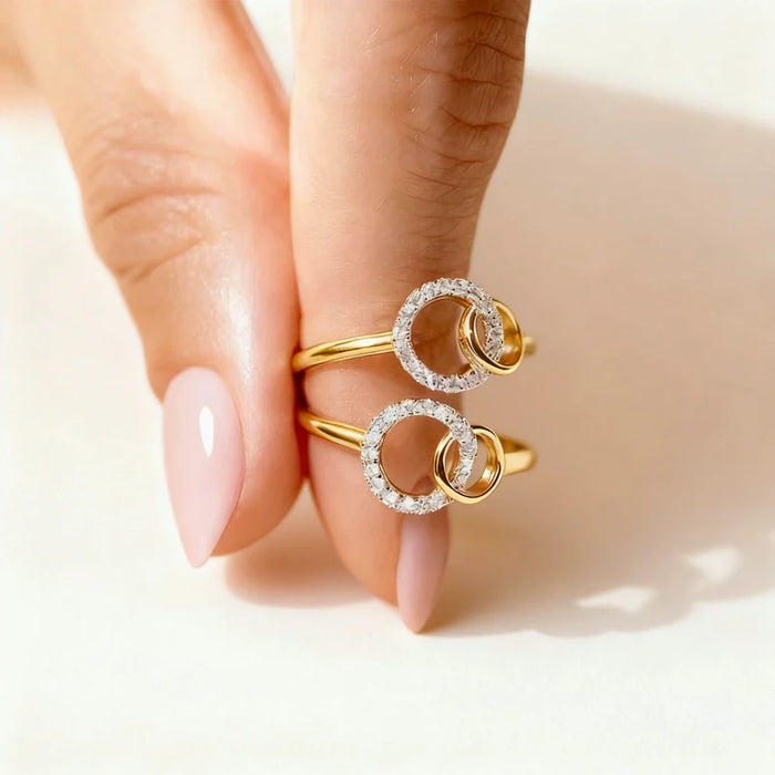 Always Us Gold Ring for My Sister