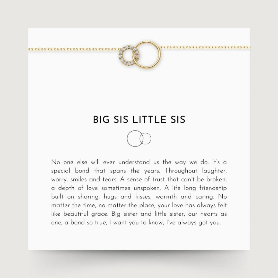 Always Us Gold Necklace for My Sister