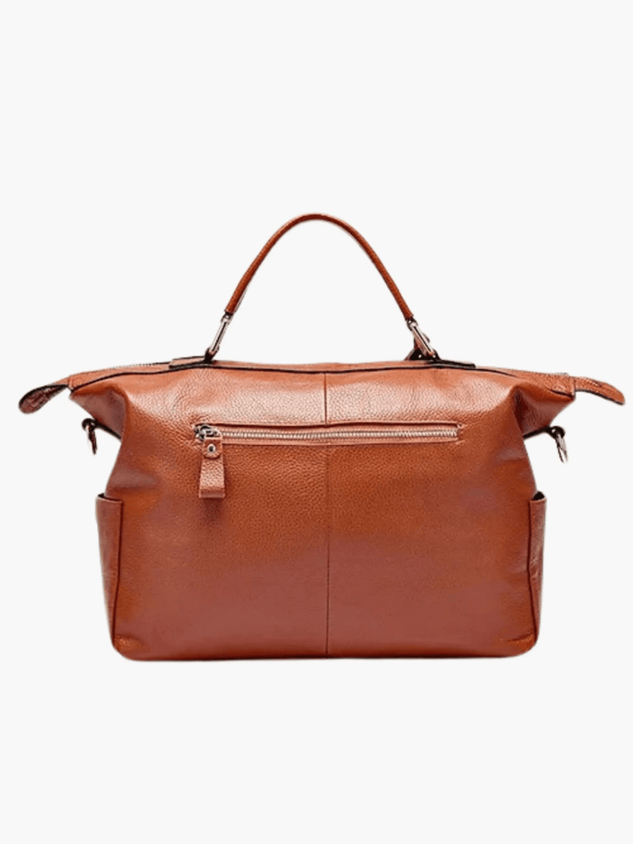 Dakota | Leather Weekender Tote-Shopper Bags-Urban Devyne-Urban Devyne