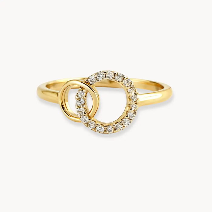 Always Us Gold Ring for My Sister