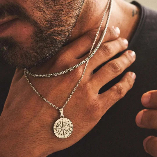 Compass Pendant - Necklace Add-On