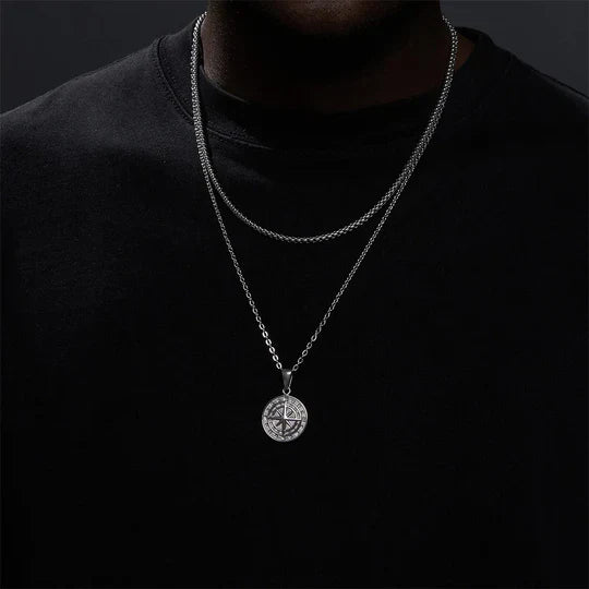 Compass Pendant - Necklace Add-On
