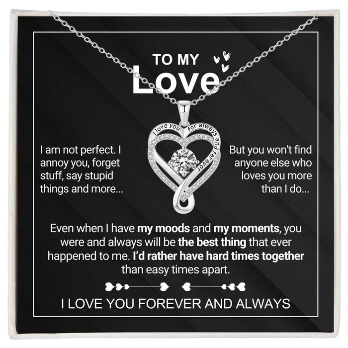 To My Wife - Forever & Always Necklace